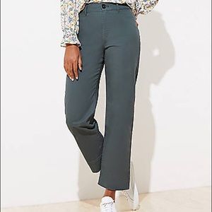 LOFT Slim Wide Leg Ankle Pants Size 10